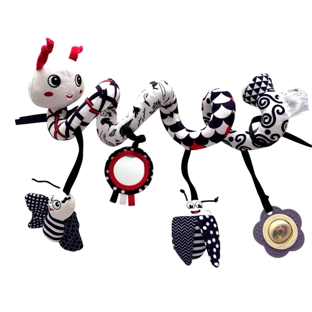 High Contrast Baby Toys for Newborn, Black and White Baby Sensory Toys 012 Mo...